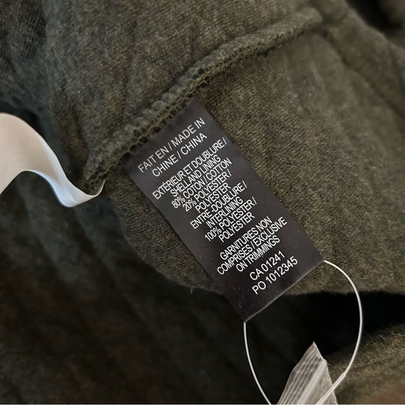 NWT Le31 Men's Quilted Olive Jacket L - Picture 7 of 15